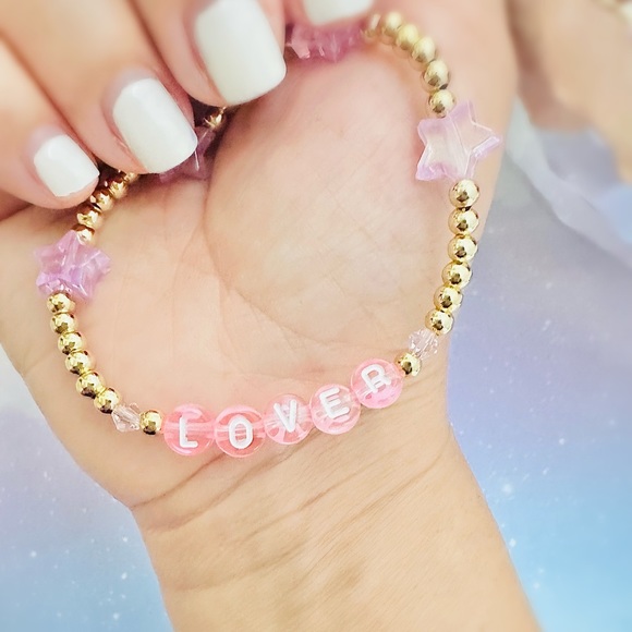 Taylor Swift LOVER ERA Beaded Bracelet 🪩💕 - Picture 5 of 5